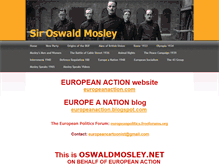 Tablet Screenshot of oswaldmosley.net